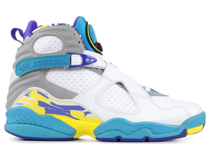 Jordan 8 Retro White Aqua (W) (2007)