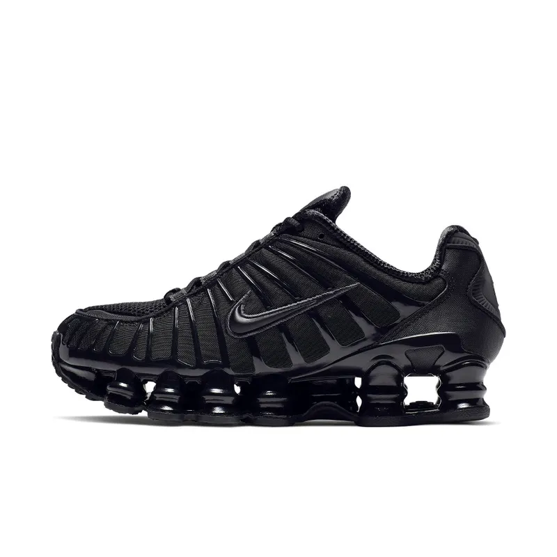 Nike  Shox TL Black Metallic Hematite (W) Black/Black-Metallic Hematite-Max Orange (AR3566-002)