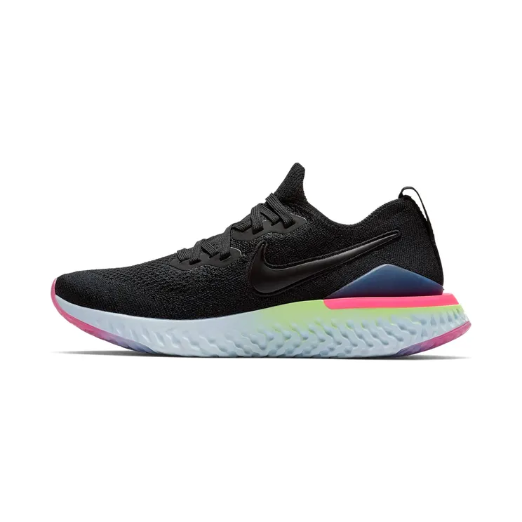 Nike Epic React Flykint 2 “Black / Sapphire / Lime Blast” (BQ8927-003)