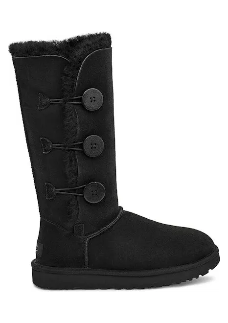 UGG Bailey Button Triplet II Boot Black (1016227-BLK)