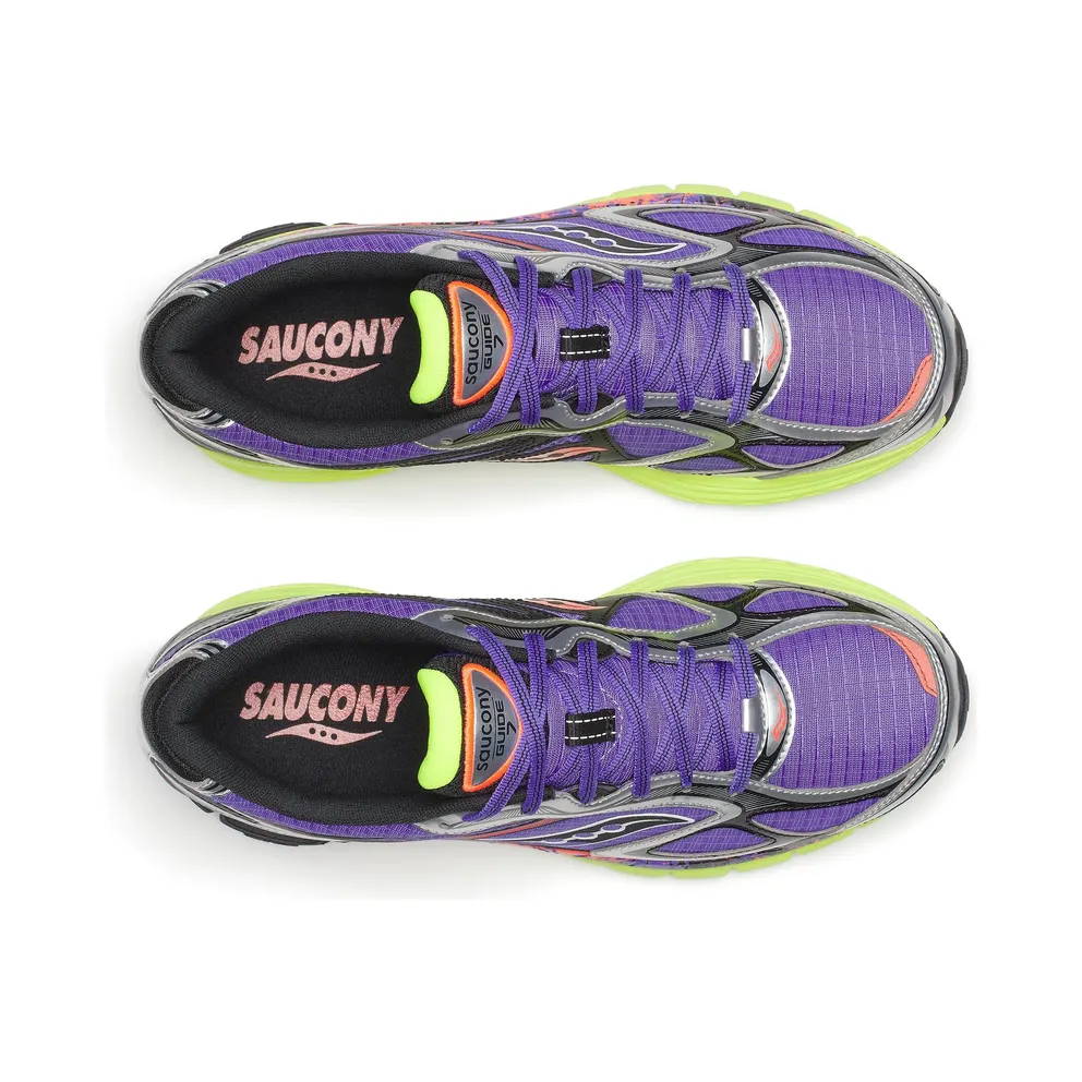 SAUCONY ProGrid Guide 7 Hi Octane “Purple / Citron” (S70995-2)