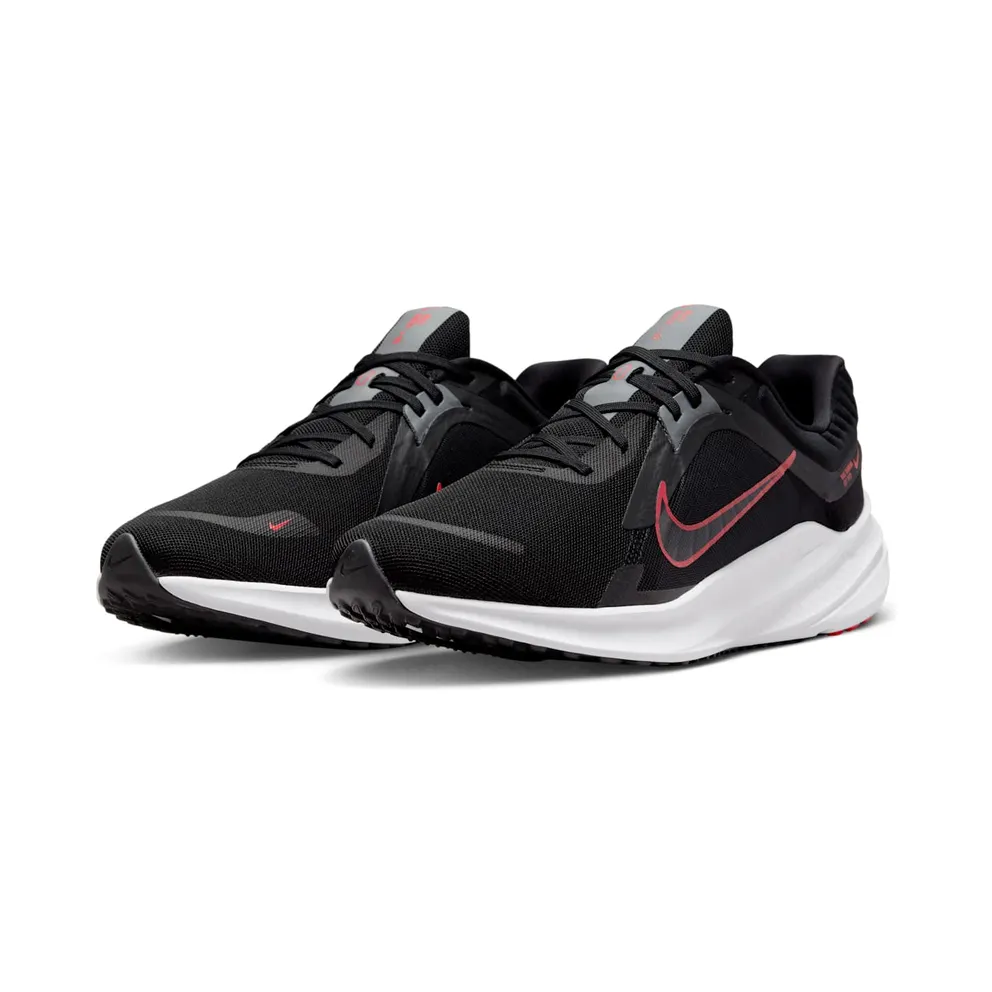 Nike Quest 5 Black Smoke Grey University Red (DD0204-004)