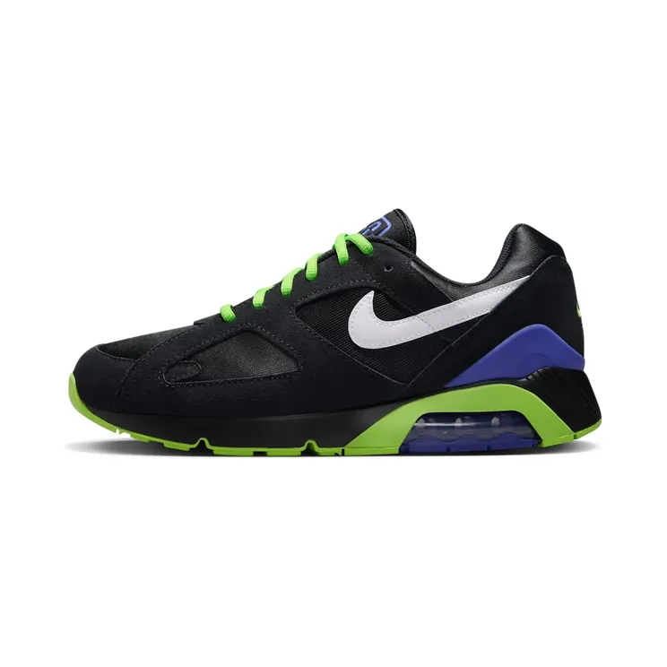 Nike Air 180 QS (black / white / action green / persian violet) – FZ3058-001