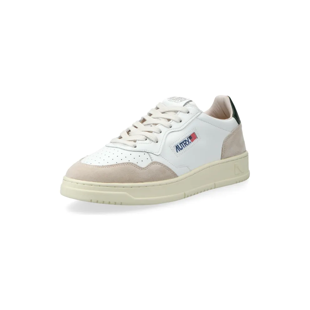 Autry Medalist Low W (leat / suede / white / mountain) – AULWLS56