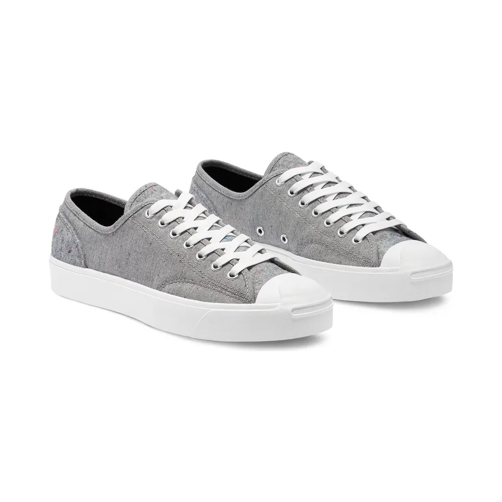 Converse Jack Purcell Renew Low ‘Grey Twill’ Grey/White/White (169613C)