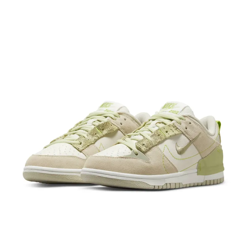 Nike Dunk Low Disrupt 2 Green Snake – “Phantom / Olive Aura / Vivid Green / Light Stone” (DV3206-001)