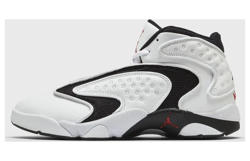 Air Jordan OG Wit / University Red / Zwart