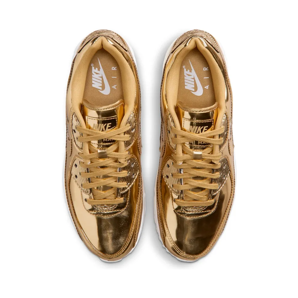 Nike Womens Air Max 90 ‘Metallic Pack’ Gold (2020) (CQ6639-700)