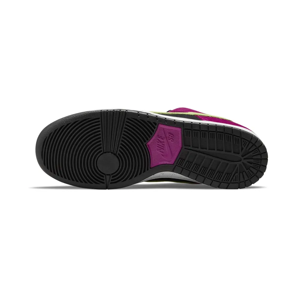 Nike SB Dunk Low Pro ‘Red Plum’ (2021) – “Redplum / Citron / Black / Taxi” (BQ6817-501)