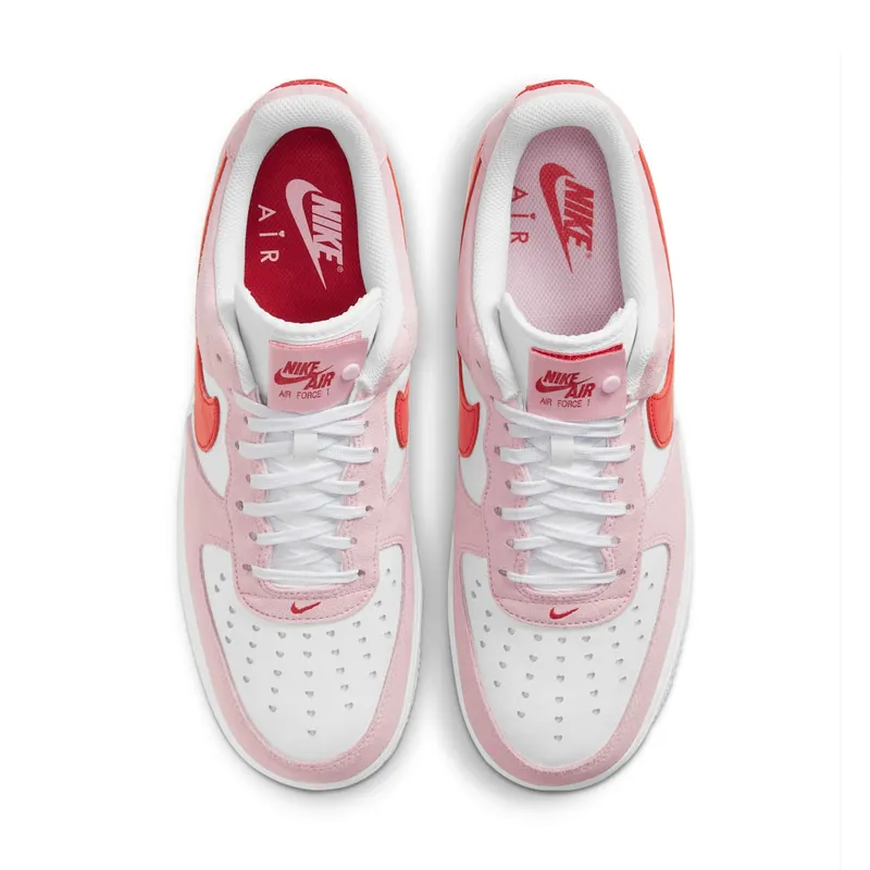Nike Air Force 1 07 QS Valentine’s Day Love Letter Tulip Pink/University Red-White (DD3384-600)