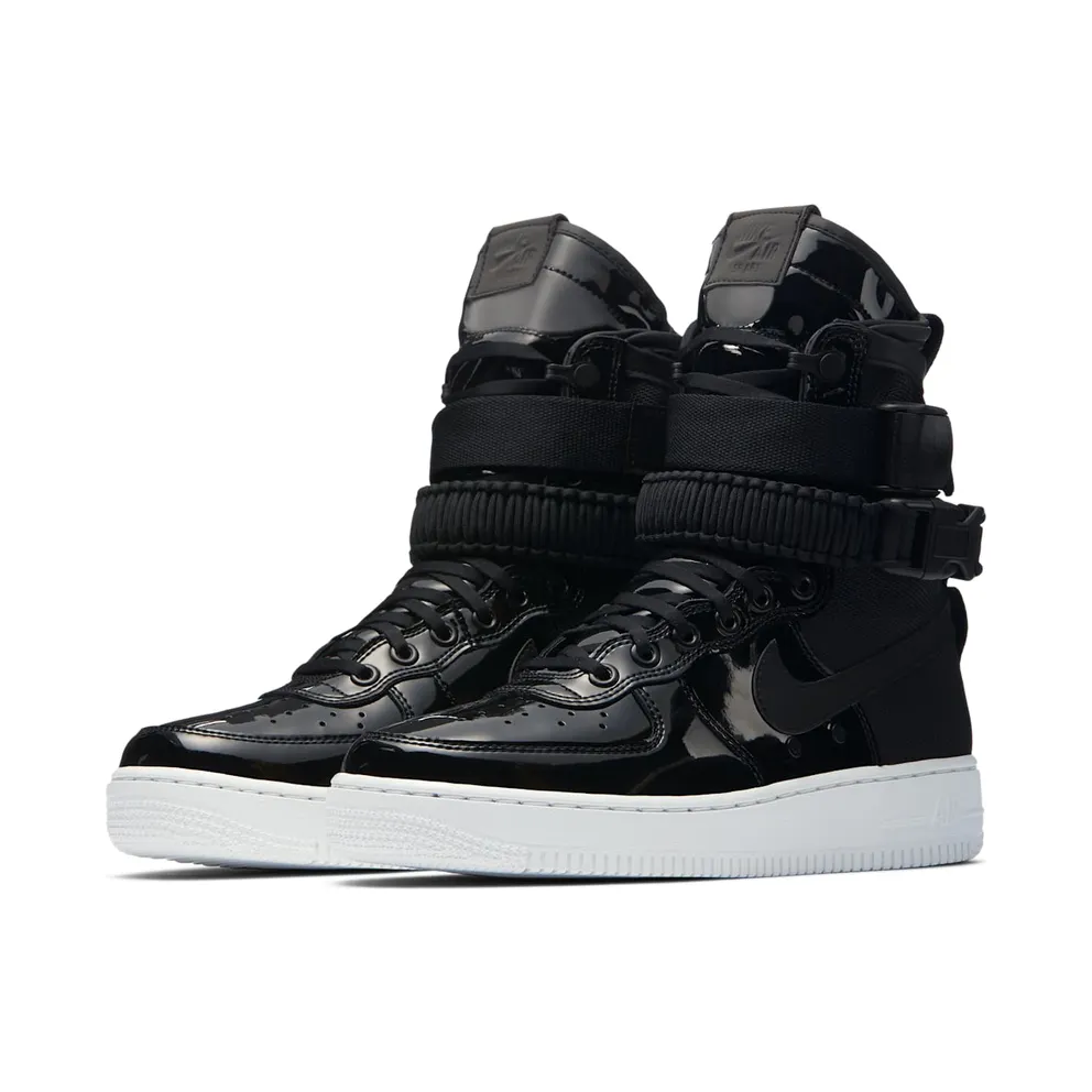 Nike SF Air Force 1 High Ruby Rose Force Is Female Black (W) Black/Black-Reflect Silver-Cool Grey (AJ0963-001)