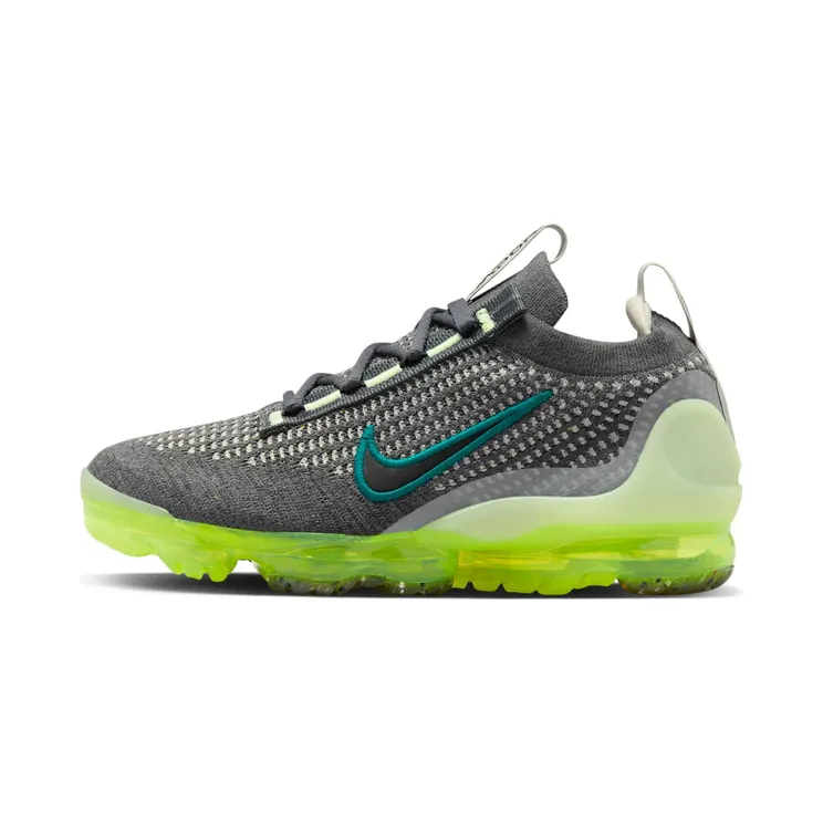 Nike Air VaporMax 2021 FK “Dark Grey / Barely Volt / Phantom / Black” (DB1550-009)
