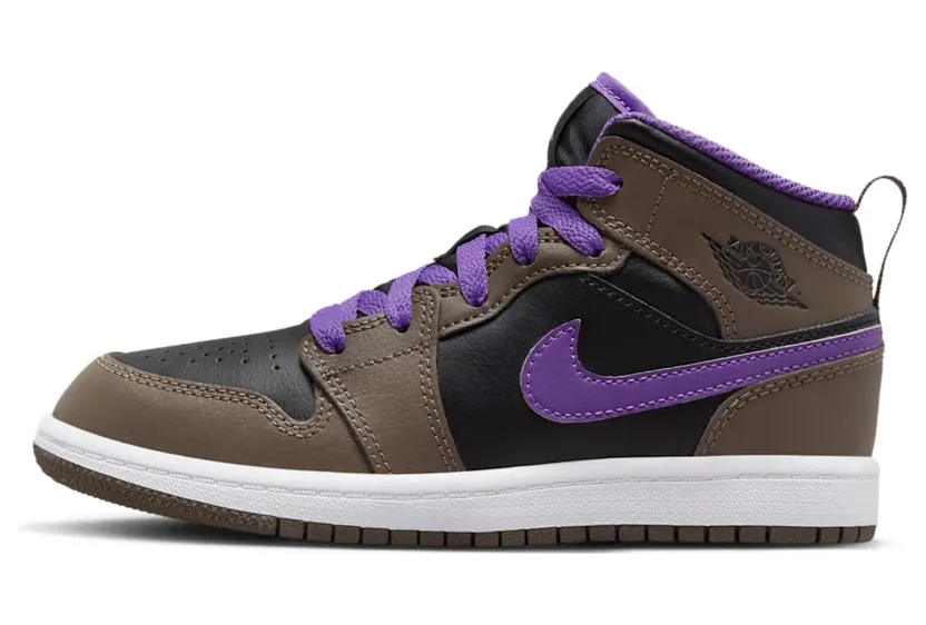 Jordan 1 Mid “Palomino / Wild Berry / White” (DQ8424-215)