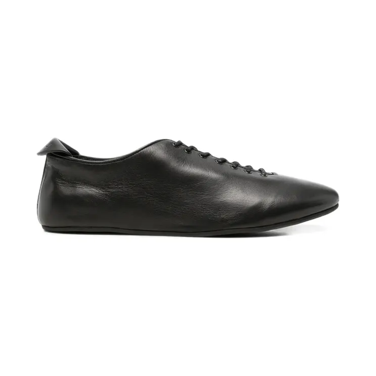 Jacquemus the Tennis Slippers Leather “Black” (FOM00228 AC01C28 990)