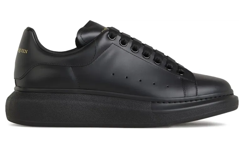 Alexander Mcqueen Oversize Leather “Black” (553680 WWAAN 1002)