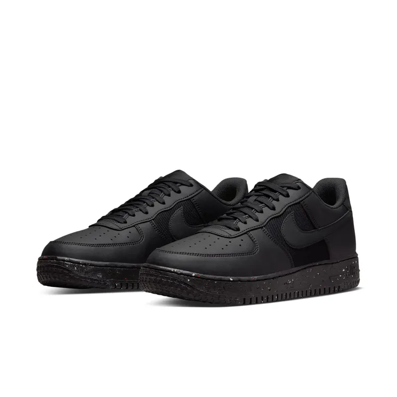 Nike Air Force 1 Low Crater Next Nature Black Speckled Sole (DH8083-001)