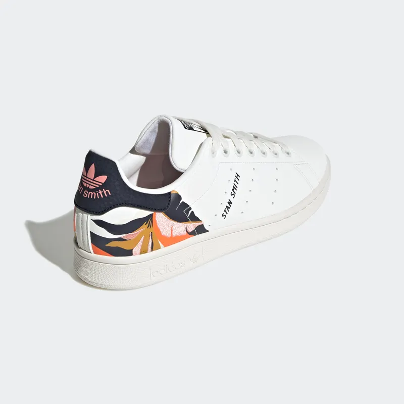 Adidas Stan Smith Core White / Legend Ink / Orange (GV7082)