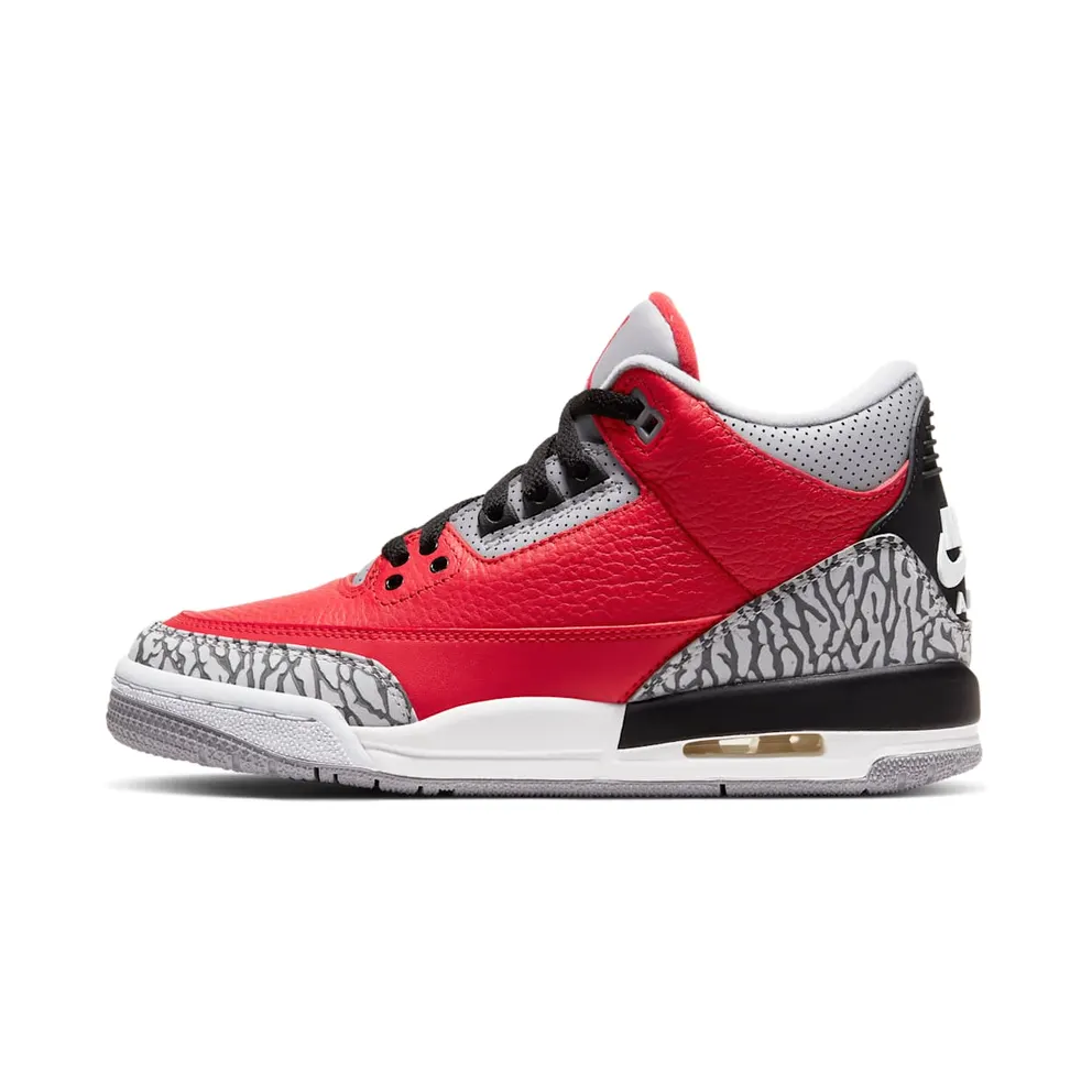 Jordan 3 Retro SE Fire Red (GS) Fire Red/Fire Red-Cement Grey-Black (CQ0488-600)