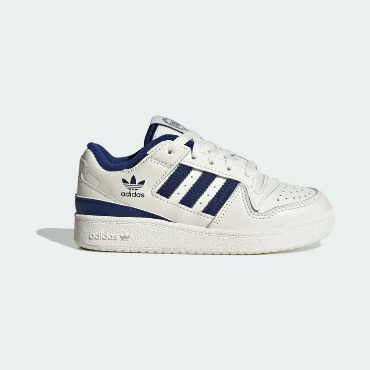 adidas Forum Low CL Shoes Kids Cloud White / Victory Blue / Victory Blue (ID8718)