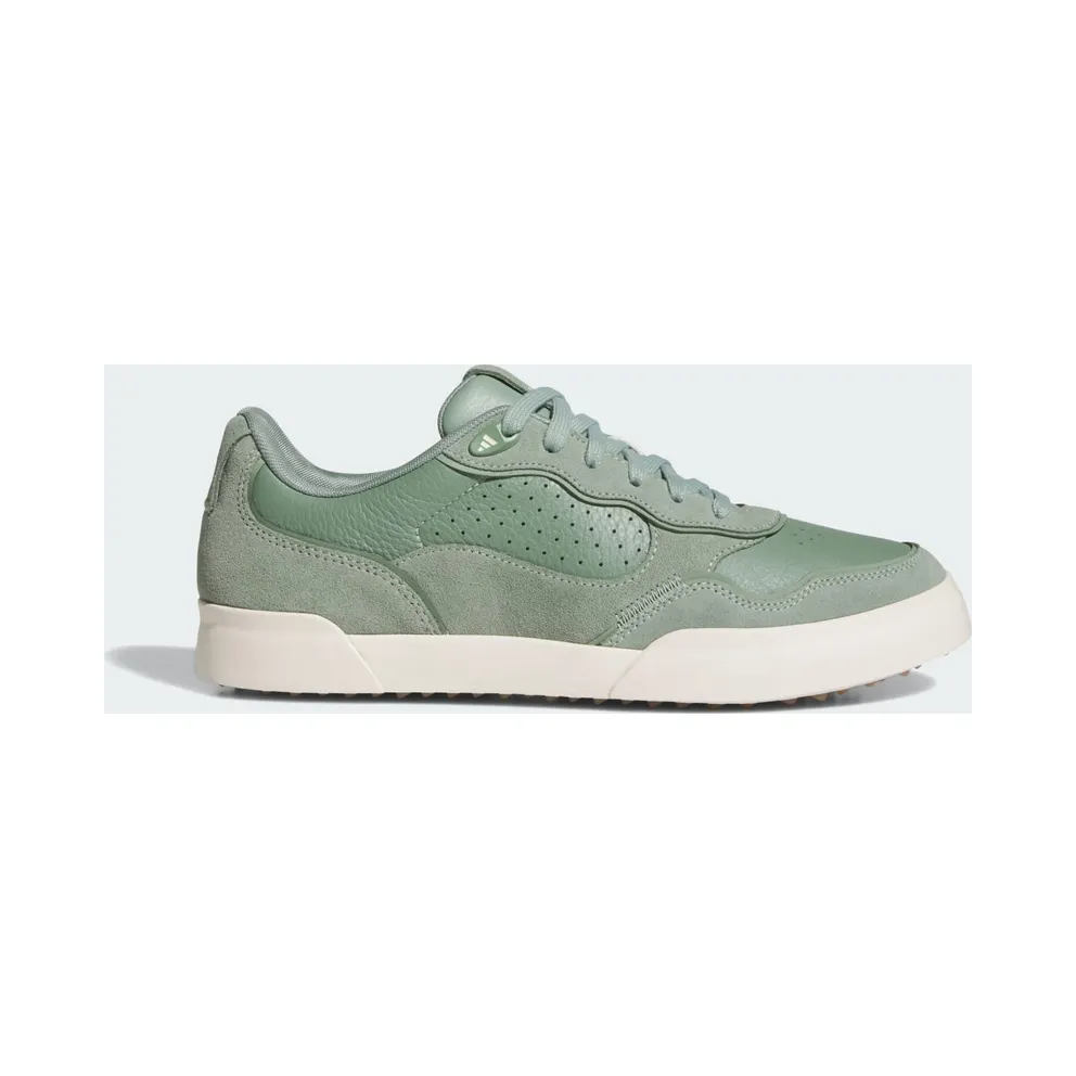 adidas Retrocross 25 Spikeless Golf Silver Green Off White Gum (JI4026)