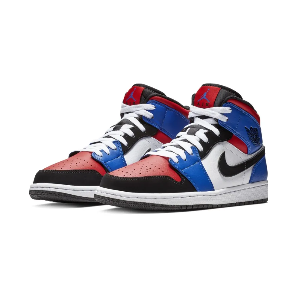 Air Jordan Nike AJ I 1 Mid Retro ‘Top Three’ (554724-124)