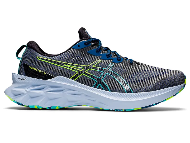 Asics NOVABLAST 2 LE Black/Hazard Green (1011B331.001)
