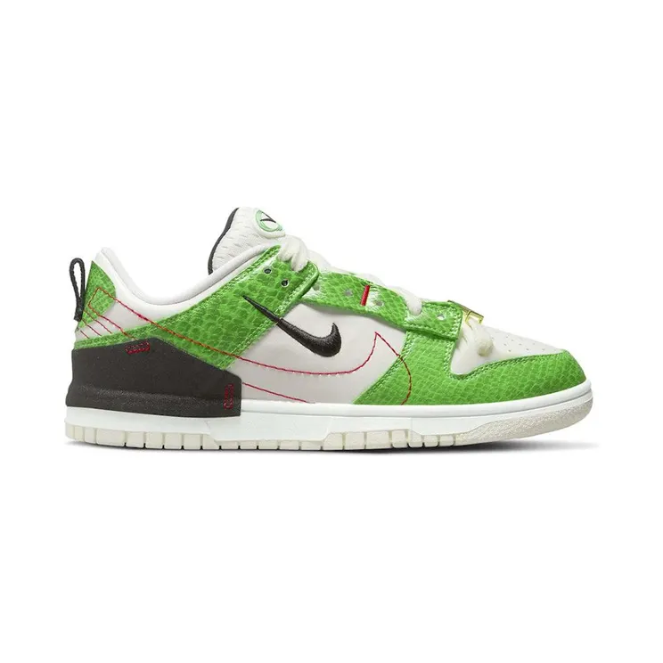 Nike Dunk Low Disrupt 2 Just Do It Snakeskin Green (DV1491-101)
