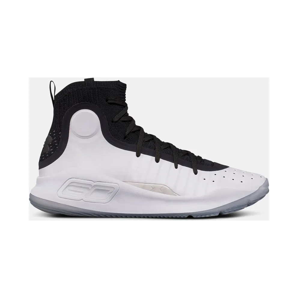 Under Armour Curry 4 White Black White/Black (1298306-007)