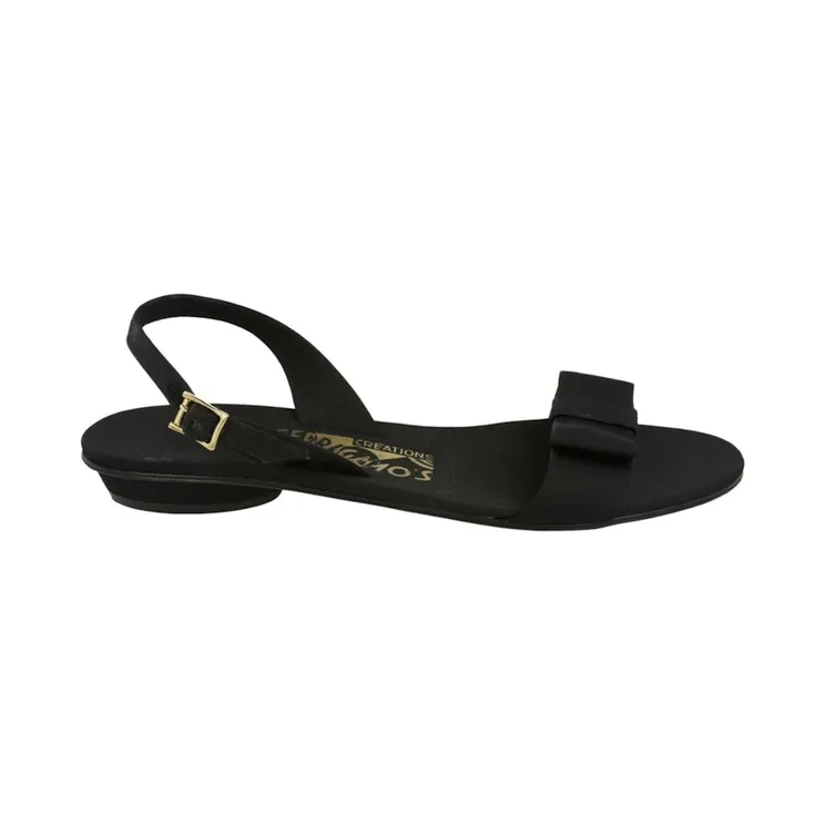 Ferragamo Capri Archive Limited Edition 1960’s Sandals Black (01A708-641078-M)