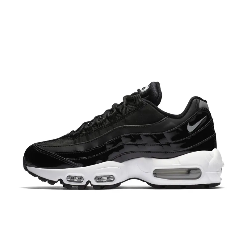 Nike Air Max 95 Black Patent (W) Black/Reflect Silver-Black-Cool Grey (AH8697-001)