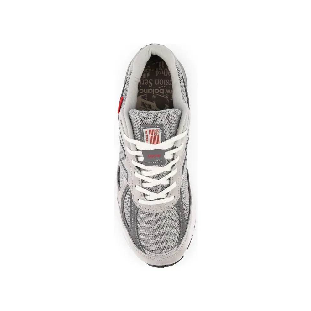 New Balance 990v4 Grey Red (M990VS4)