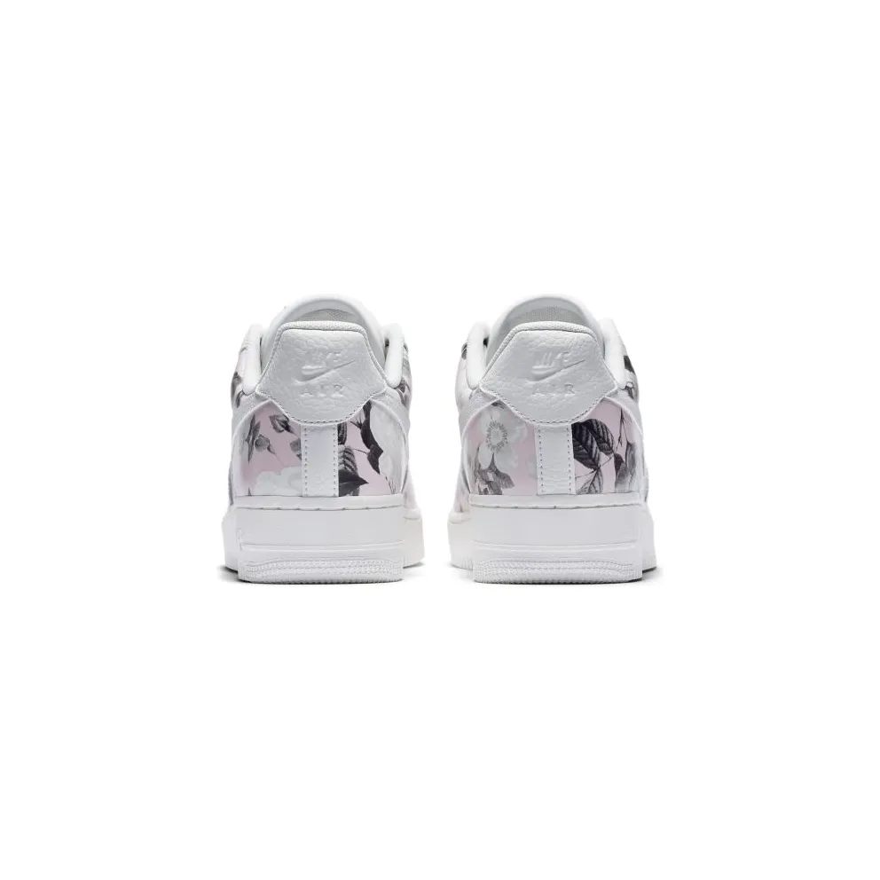 Nike Air Force 1 Low Floral Rose (W) Summit White/Summit White-Summit White (AO1017-102)