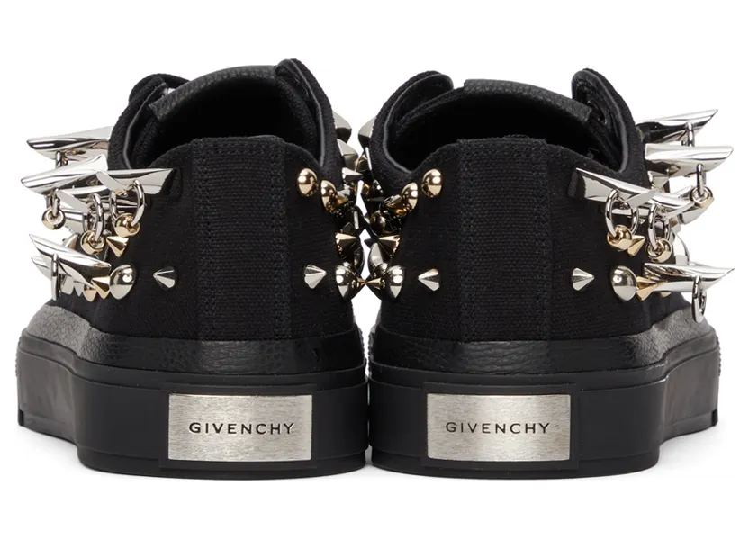 Givenchy Black Low City Sneakers (BH0050H0XR) (4)