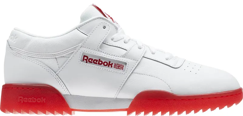 Reebok Workout Clean Ripple Ice White Red White/Reebok Red (Other Brands Reebok)