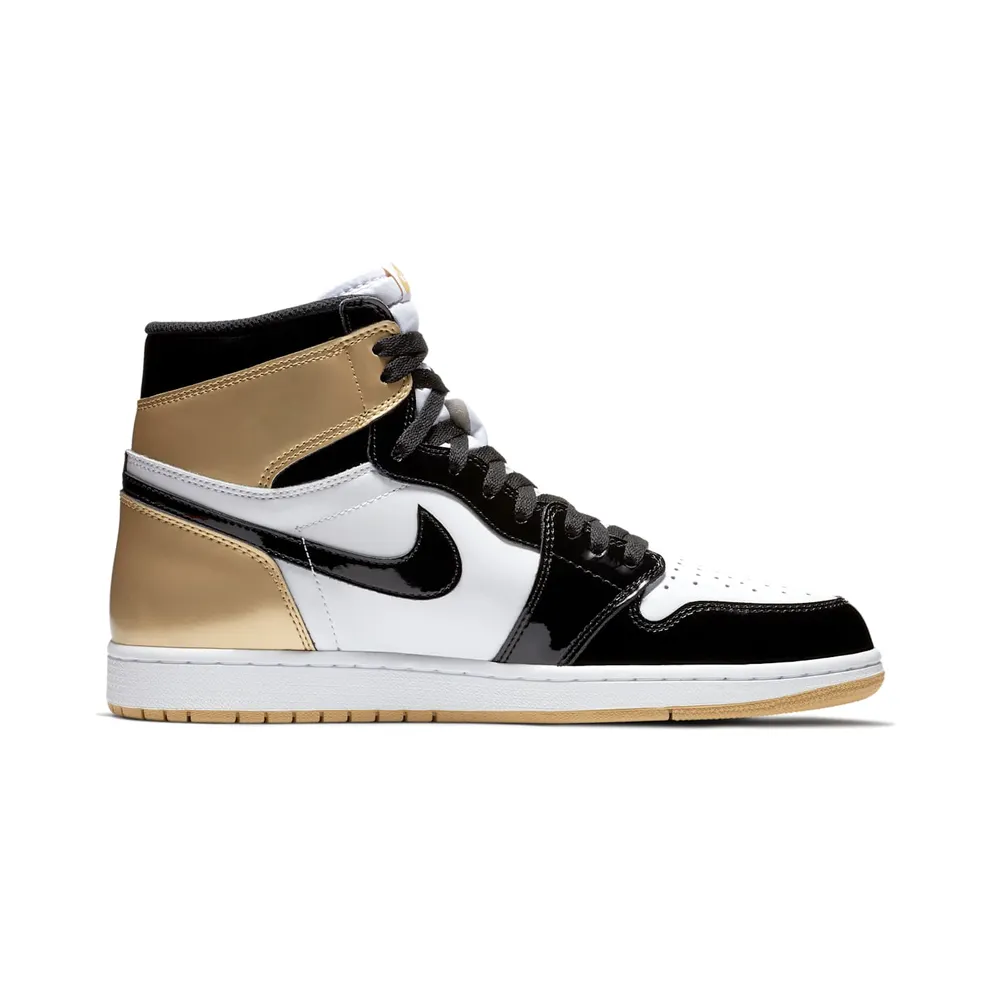 Jordan 1 Retro High Gold Top 3 Black/Black-Metallic Gold (861428-001)