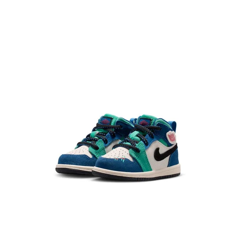 Air Jordan 1 Chalk/True Blue/Kinetic Green/University Red (IO2055-100)