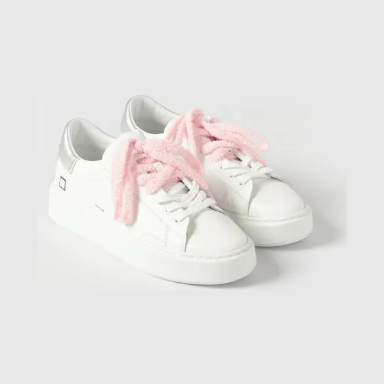 D.A.T.E D. A.T. E. Leather Sfera Sneakers Silver (W441SFCAWS)