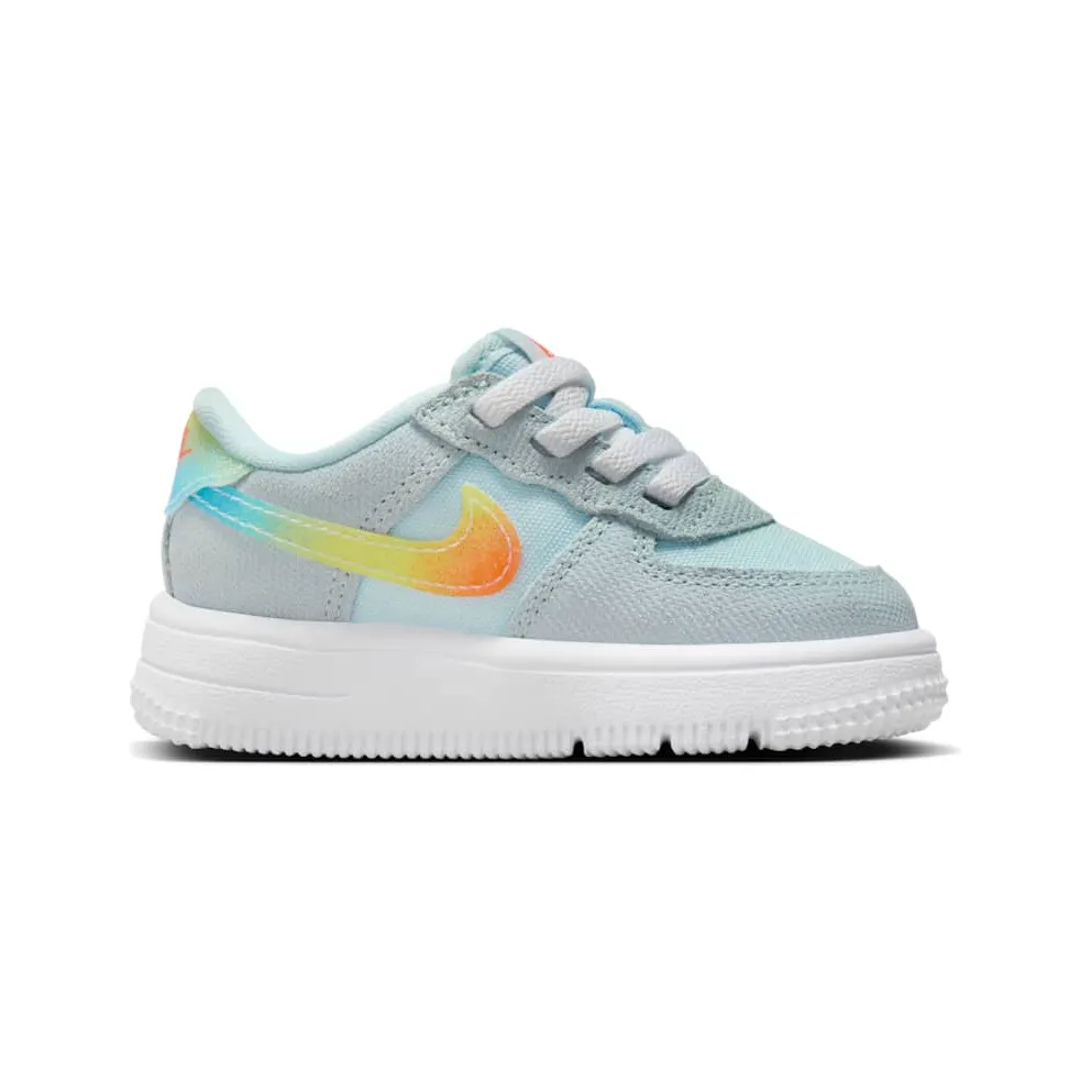 Nike Force 1 Low EasyOn Glacier Blue Light Lemon Twist Aquarius Blue Total Orange (HF4784-474)