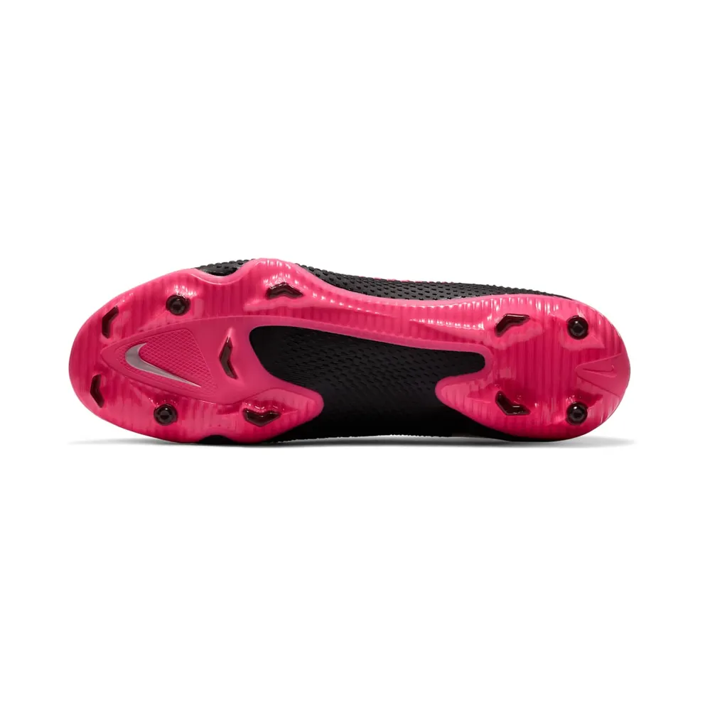 Nike Phantom GT Pro FG Black Pink Blast Black/Pink Blast-Metallic Silver (CK8451-006)
