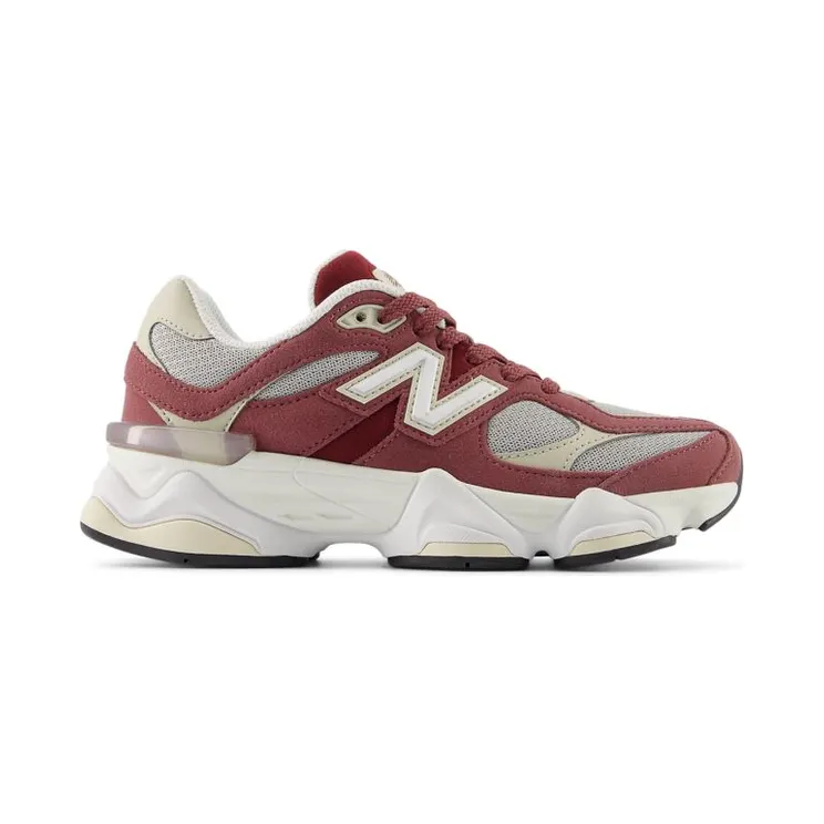 New Balance 9060 LACE GS “Washed Burgundy White” (GC9060CT)