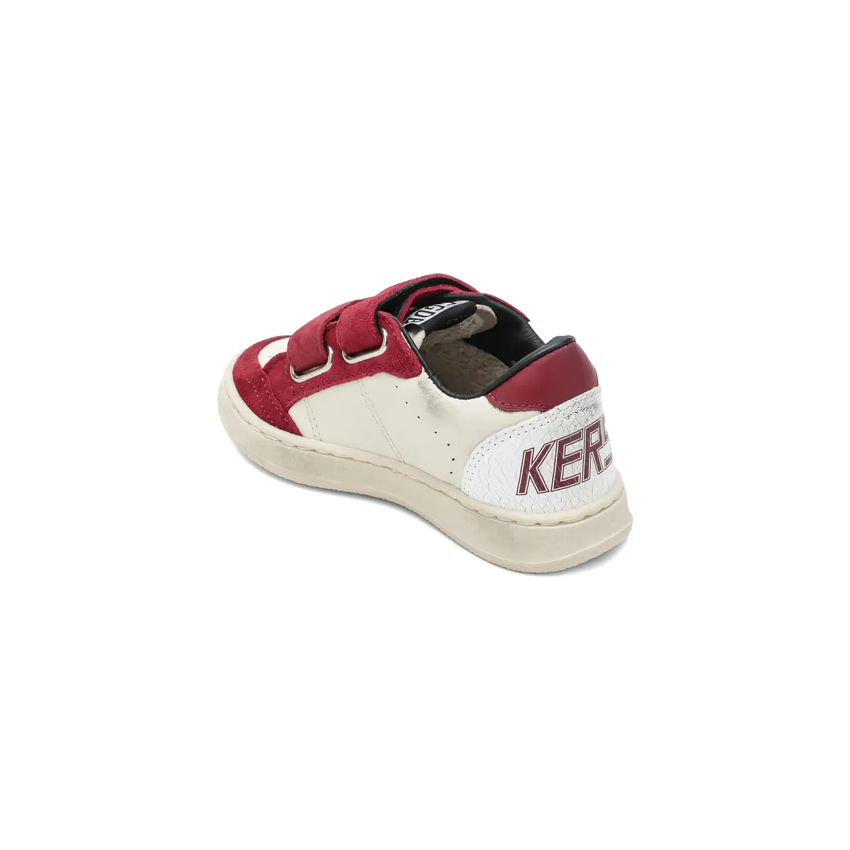 Golden Goose Ball Star Young Star-appliqué “Neutrals/Red” (GYF00501 F008054 12381) (4)