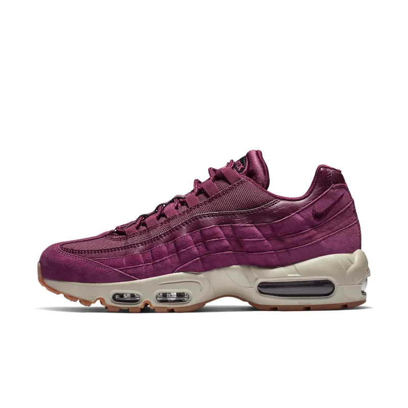 Nike Air Max 95 SE Bordeaux Bordeaux Desert Sand Black Bordeaux (AJ2018-600)