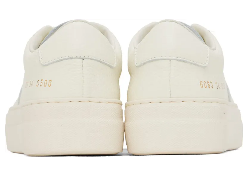 Common Projects White Summer Edition BBall Low Sneakers (6083) (2)