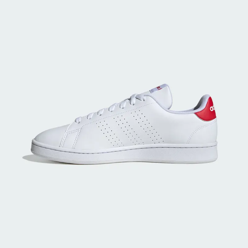 adidas Advantage Cloud White / Cloud White / Better Scarlet (IF6080)