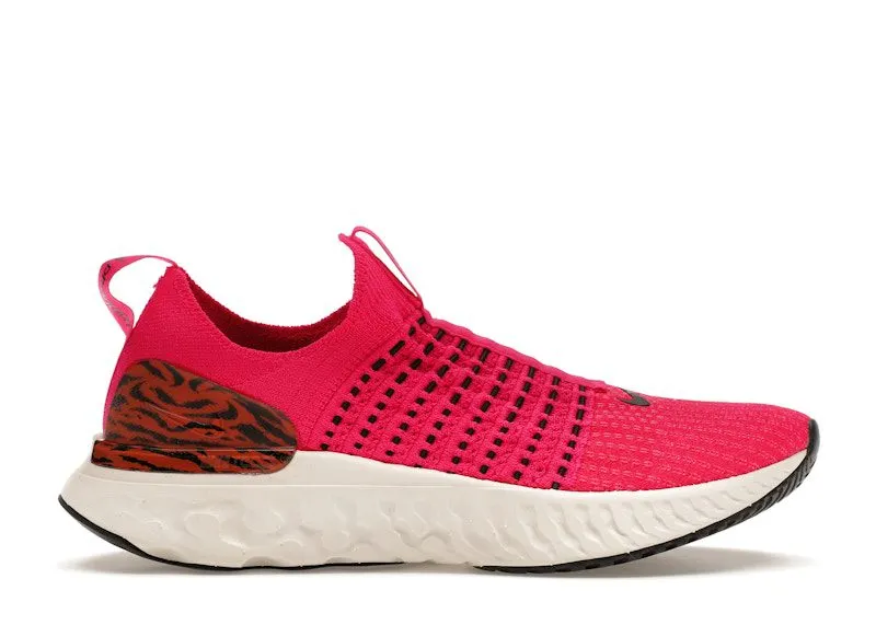 Nike React Phantom Run Flyknit 2 Pink Prime Zebra (DQ7649-600)