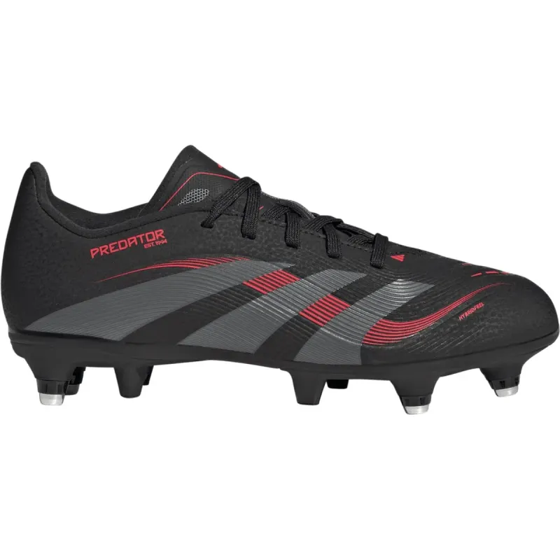 adidas Predator Core Black / Grey Four / Lucid Red (ID3761)
