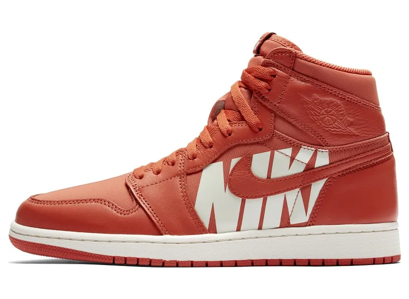 Air Jordan 1 Retro High OG Swoosh – Vintage Coral (555088-800)
