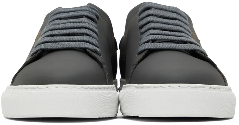 Axel Arigato Grey Clean 90 Tape Bee Bird Sneakers (28483)