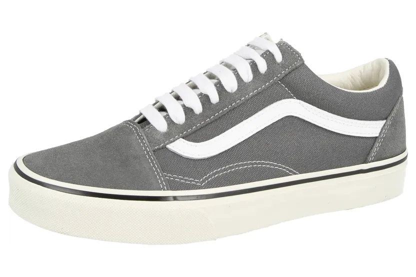 Vans Old Skool Donkergrijs / White (VN000D7ZPWT1)