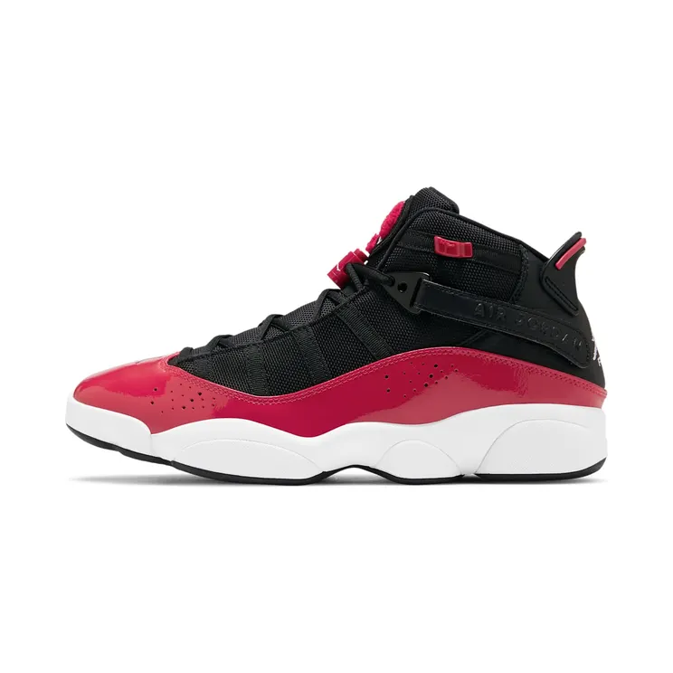 Jordan 6 Rings “Black / Gym Red / White” (322992-060)